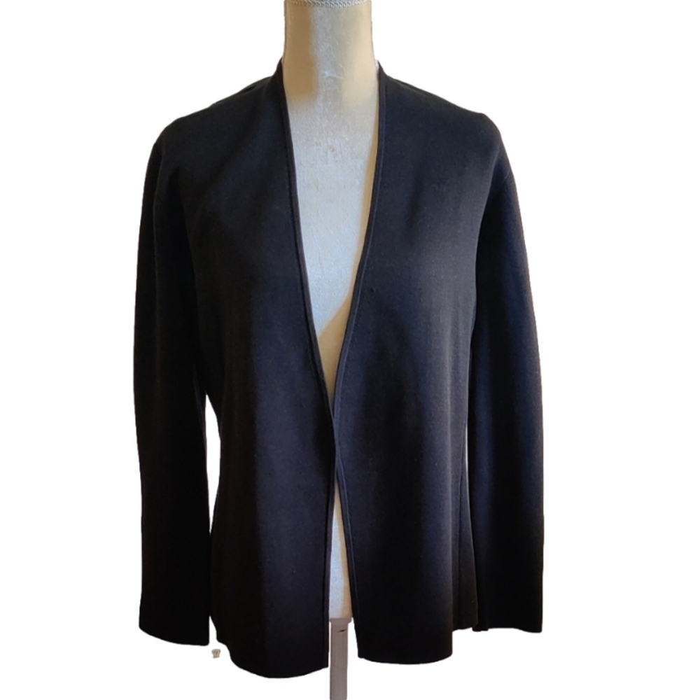 Eileen Fisher Women's Silk & Organic Cotton Knit Jacket Size SP